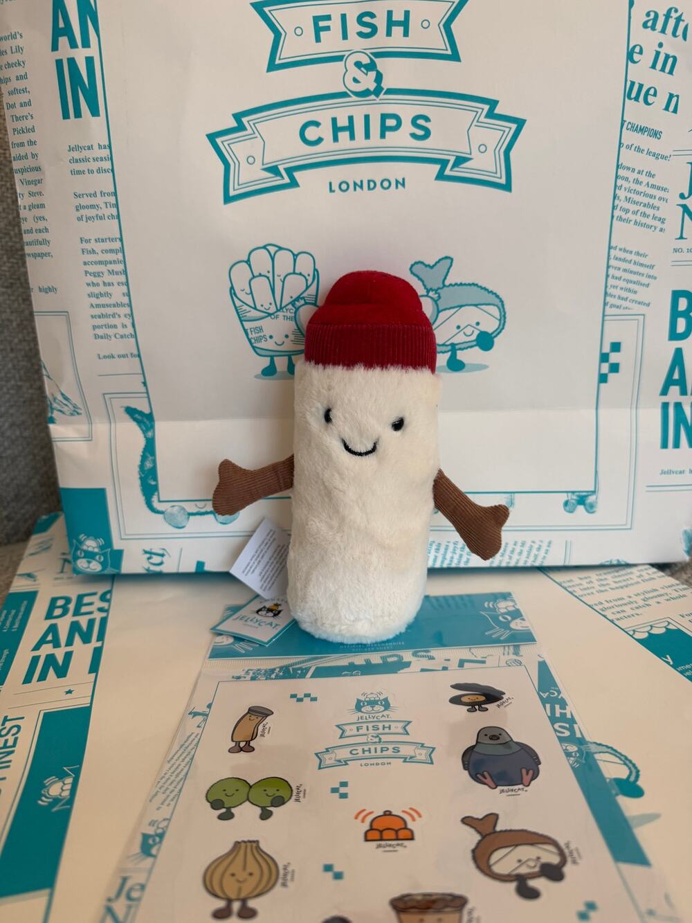 Jellycat Selfridges- London Only NEW Amuseable Salty Steve